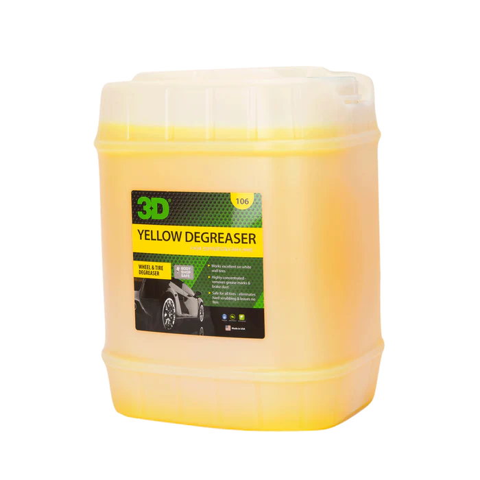 3D 106 Yellow Degreaser Wheel Cleaner (5 Gallon)