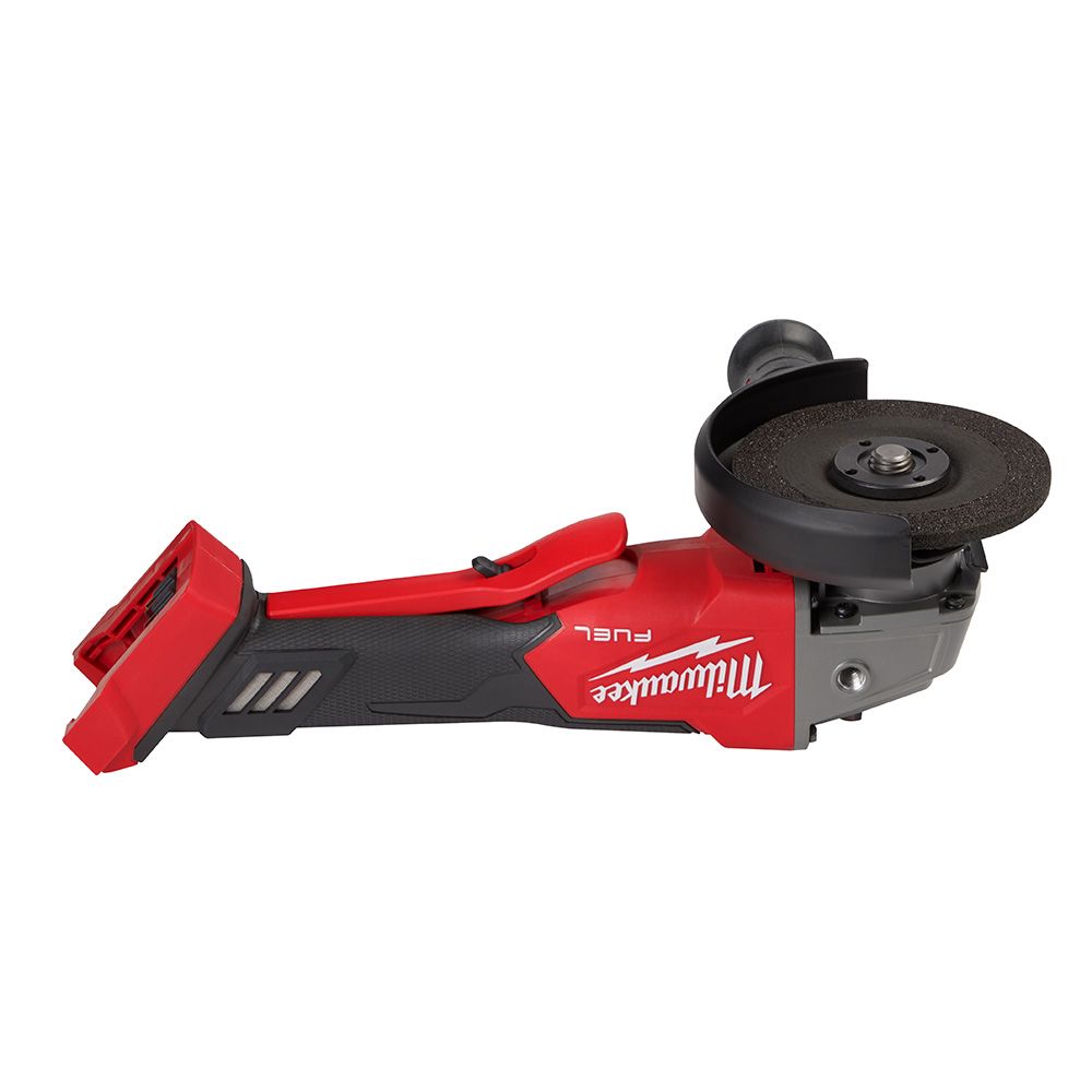 Milwaukee M18 FUEL 4-1/2" / 5" Variable Speed Braking Grinder, Paddle Switch No-Lock