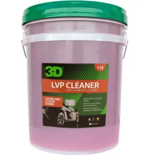 3D Products Canada Interior Cleaning & Care 5 gallon 3D Professional Detailing Products - Leather LVP Leather Vinyl and Plastic Cleaner