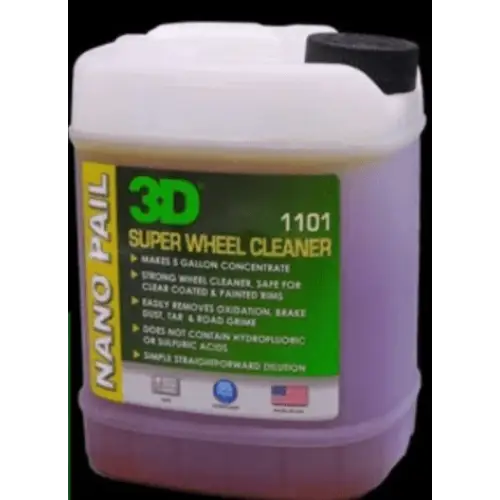 3D Products Canada wheel maintenance 64 oz 3D Professional Detailing Products - Super Wheel Cleaner Concentrate
