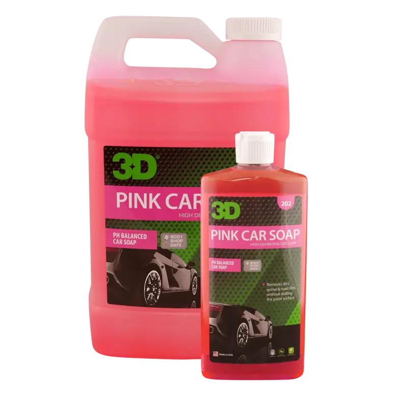 3D Pink Car Soap - 16 oz