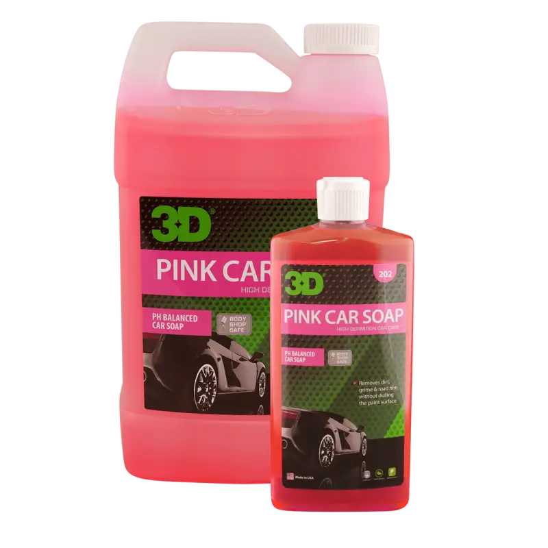 3D Products Canada Vehicle Washing & Glass Cleaning 3D Professional Detailing Products - Pink Car Soap