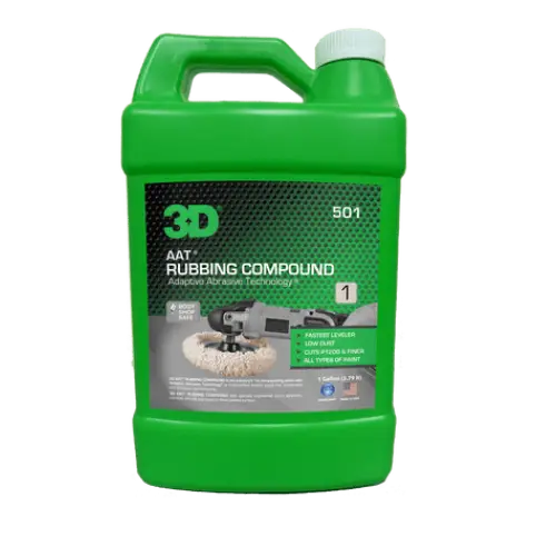 3D Products Canada Paint Correction 1 gallon 3D Products AAT Rubbing Compound