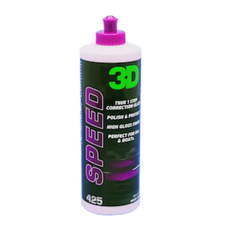 3D Products Canada Paint Protection 16 oz 3D Professional Detailing Products - 3D Speed 425 Polish