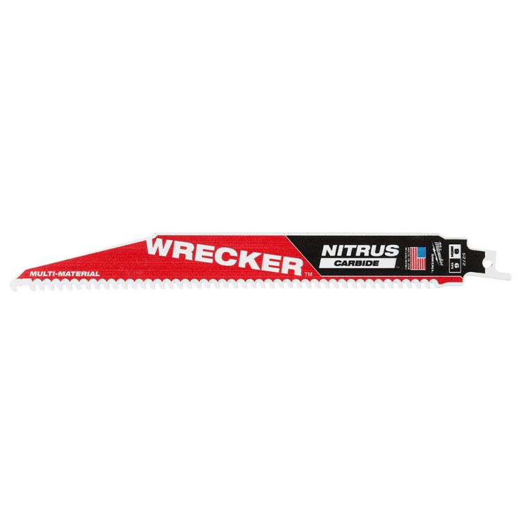 Milwaukee 9" The WRECKER with NITRUS CARBIDE 5PK