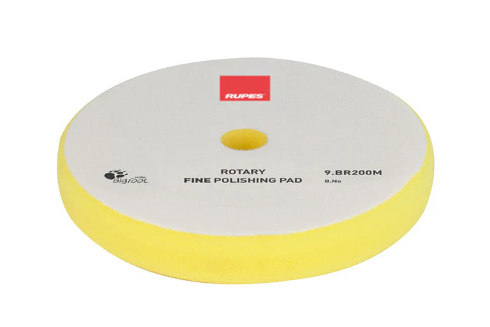 Rupes Fine Rotary Foam Pads (Yellow)