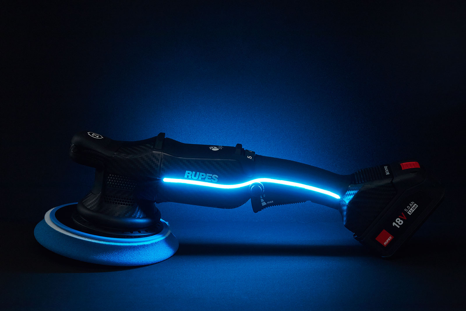 RUPES iBrid HLR15 Tool With 2 Batteries HLR21/CB2/STD