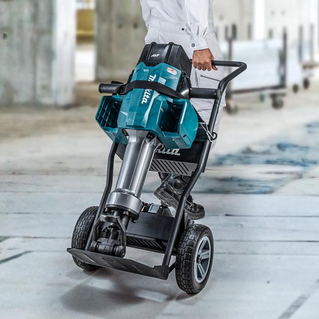 Marteau perforateur sans balais XGT 80 V (40 V x 2) max. 70 lb, clé hexagonale 1-1/8 po avec chariot, 8,0 Ah x 4 kits