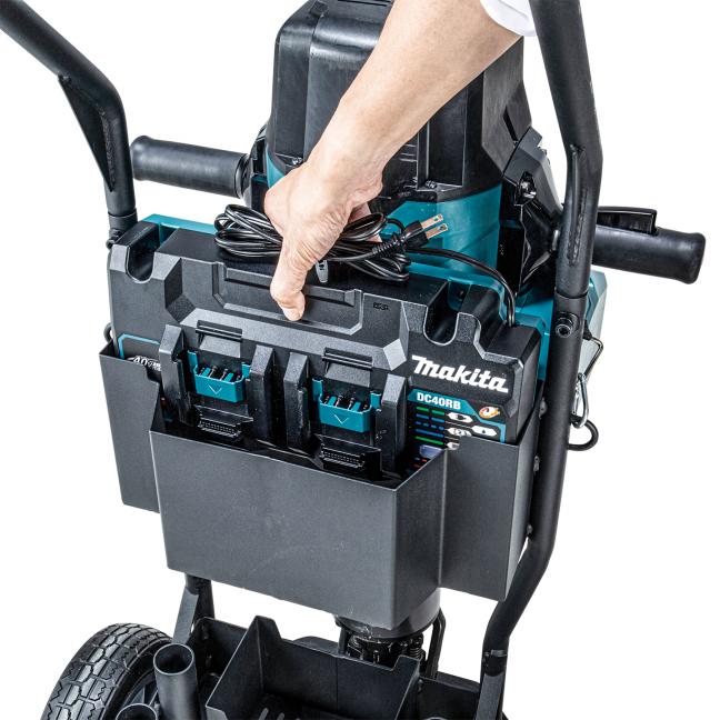 Marteau perforateur sans balais XGT 80 V (40 V x 2) max. 70 lb, clé hexagonale 1-1/8 po avec chariot, 8,0 Ah x 4 kits