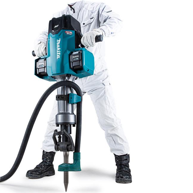 Marteau perforateur sans balais XGT 80 V (40 V x 2) max. 70 lb, clé hexagonale 1-1/8 po avec chariot, 8,0 Ah x 4 kits