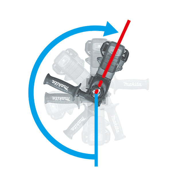 Perforateur rotatif sans balais 40 V max XGT 1-3/16 po SDS-PLUS avec AWS, DX10, 4,0 Ah x 2 kits