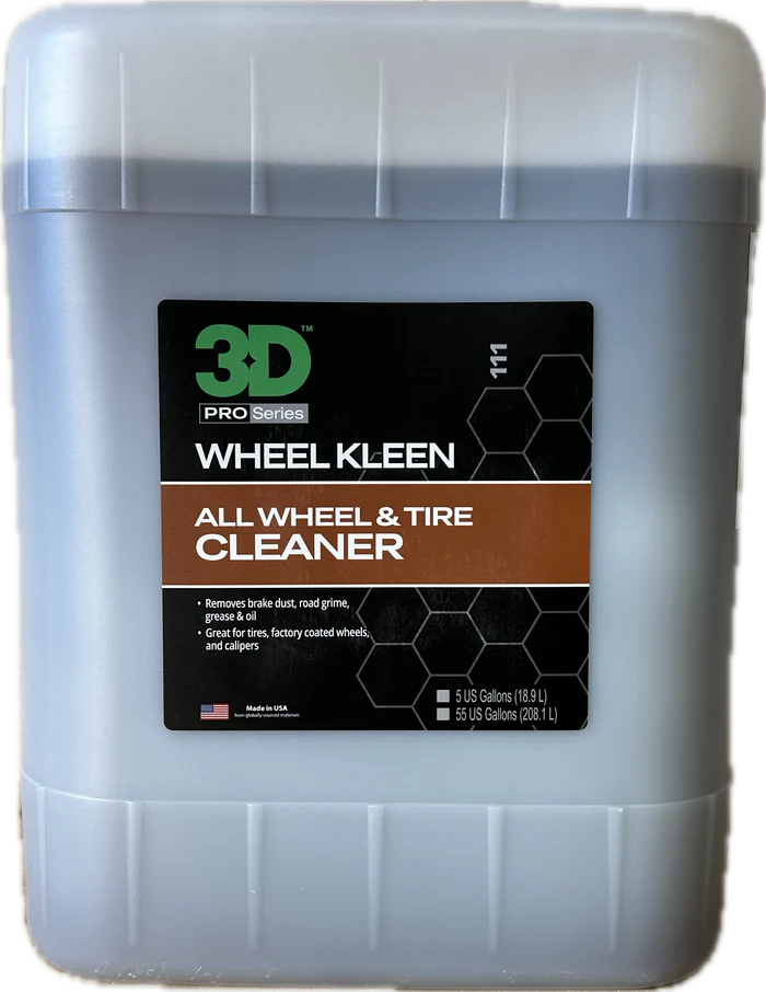 3D 111 Wheel Kleen ( 5 Gallons)