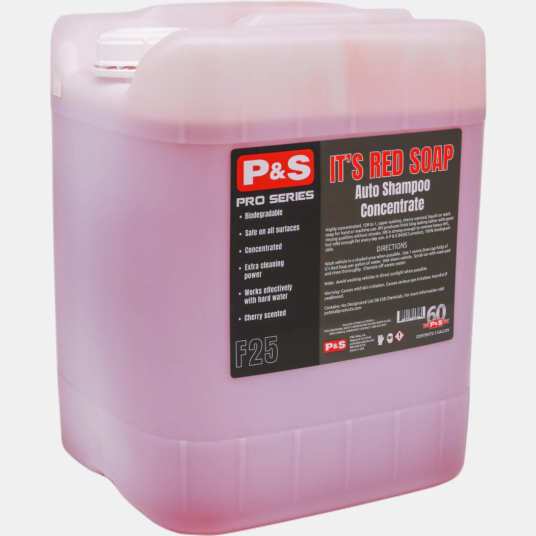 P&S - It's Red Soap (IRS) Foaming Auto Shampoo