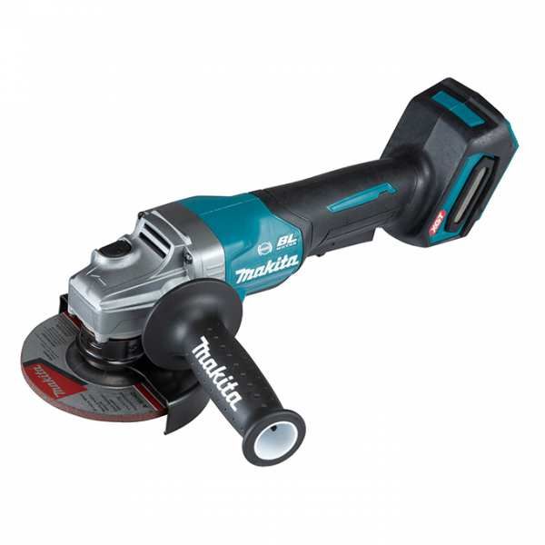 Meuleuse d'angle Makita XGT 40 V MAX 5" avec frein et interrupteur à palette