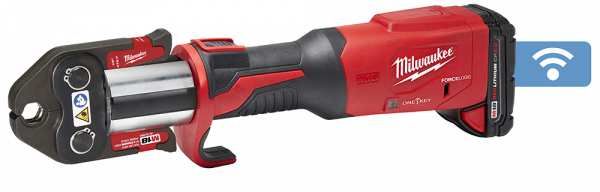 Milwaukee M18 18 Volt Lithium-Ion Cordless FORCE LOGIC Press Tool w/ ONE-KEY w/ 1/2-2" CTS Jaws Kit