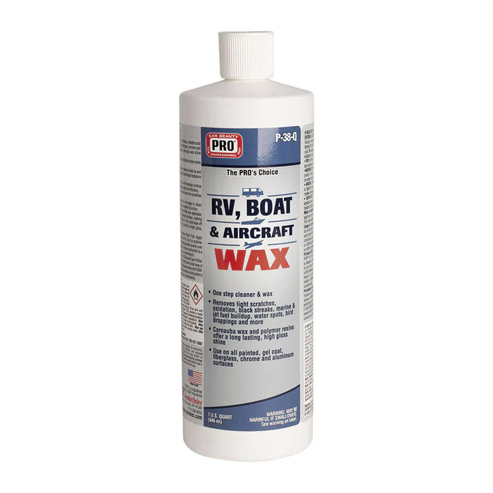P-38-Q RV, BOAT & AIRCRAFT WAX (QUART)