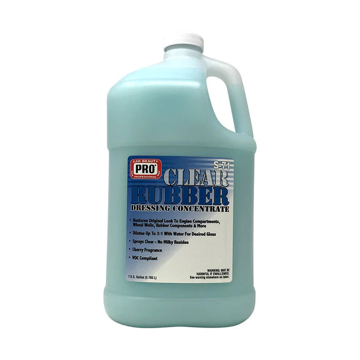 S-71 CLEAR RUBBER DRESSING CONCENTRATE (GALLON)
