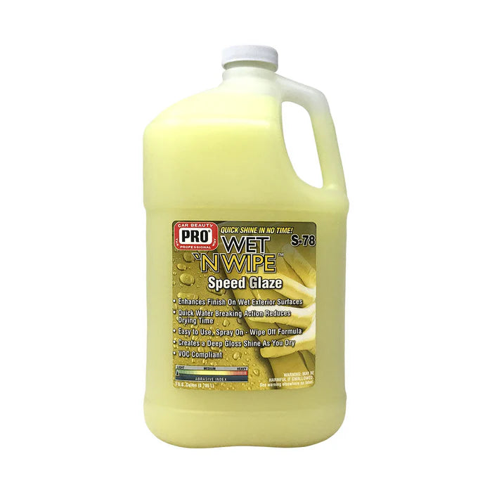 S-78 WET 'N WIPE HIGH SPEED GLAZE (GALLON)