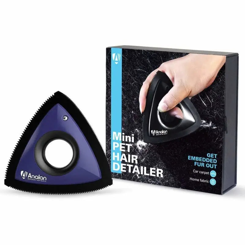 Analan Carpet Care and Upholstrey Blue ANALAN Mini Pet Hair Remover for Auto Detailing,Home Clean ****