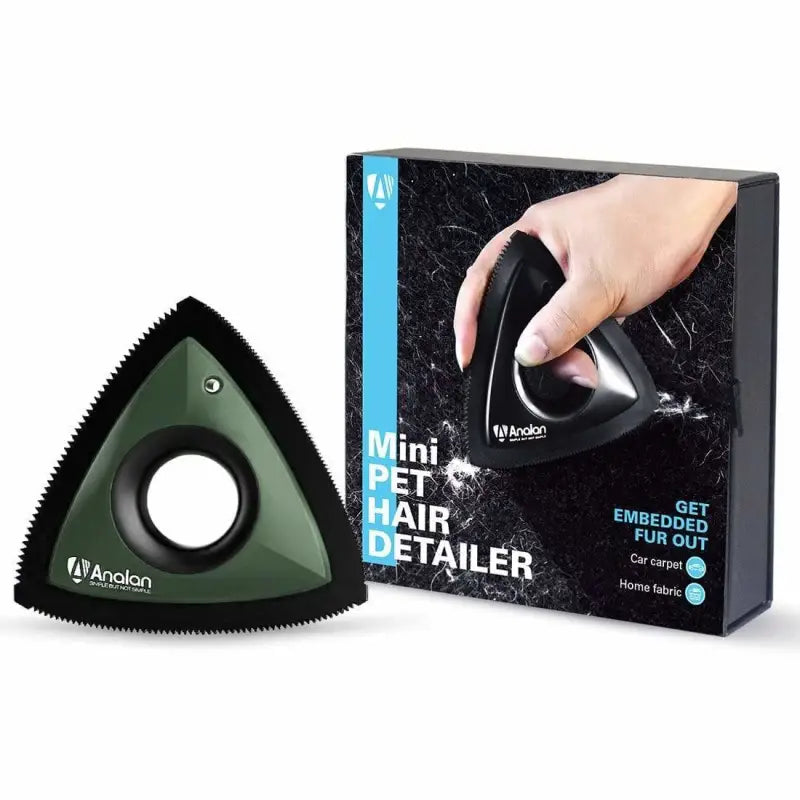Analan Carpet Care and Upholstrey Green ANALAN Mini Pet Hair Remover for Auto Detailing,Home Clean ****