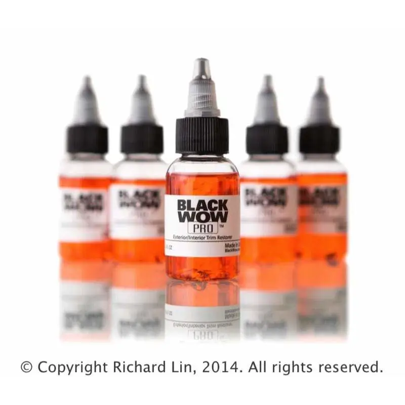 Black Wow Paint Treatment Black WOW Professional Trim Restorer - 16 oz ***