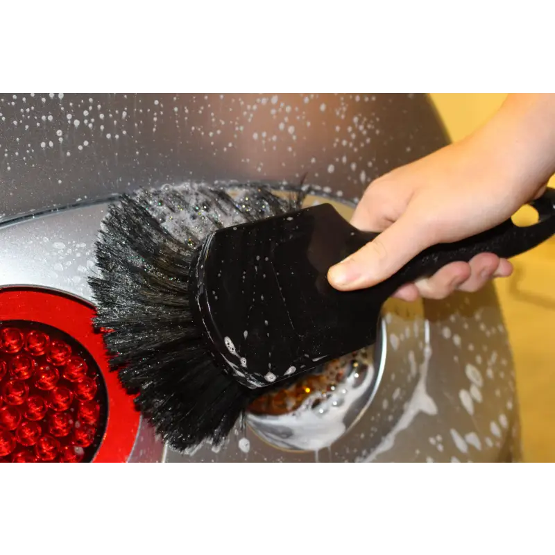 Wheel Woolies Brushes & Accessories Braun Automotive Wheel Brush with Black Boar Hair