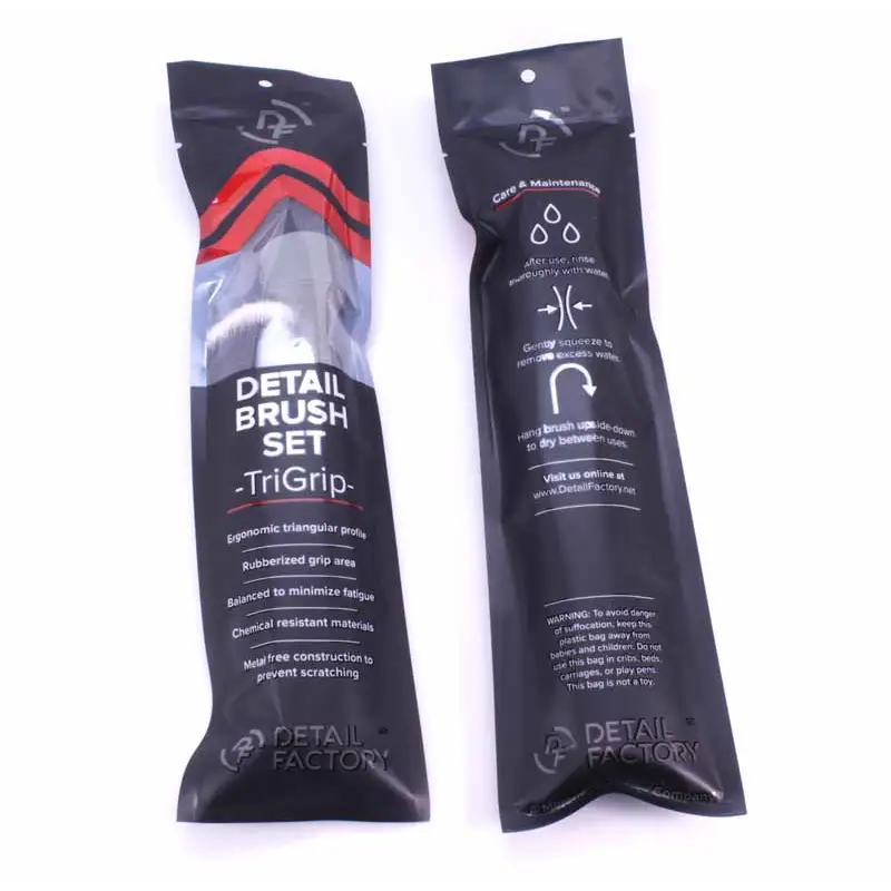 Meticulous Detailing Inc. Detail Factory Ultra-Soft TriGrip Detailing Brush Set