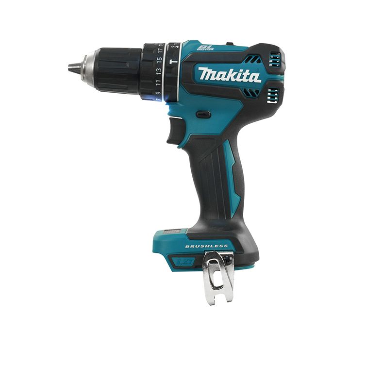 Makita 18V 1/2" Cordless Hammer Drill/Driver with Brushless Motor - Tool Only