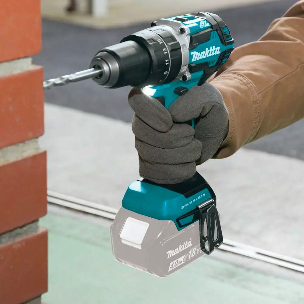 Makita 18V 1/2" Cordless Hammer Drill/Driver with Brushless Motor - Tool Only