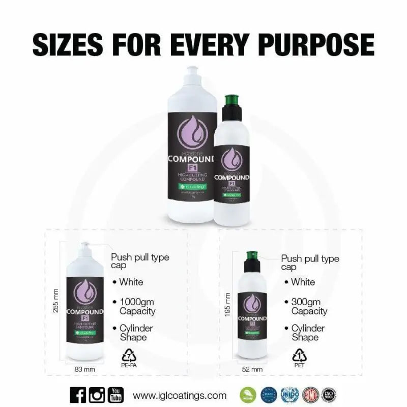 IGL paint correction IGL ECOSHINE F1 COMPOUND ***