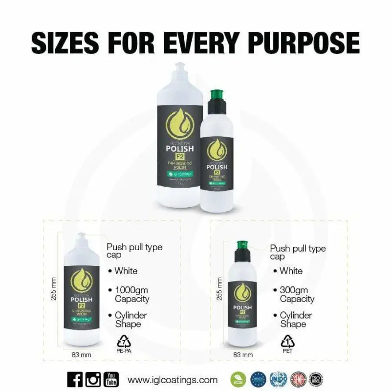 IGL Paint Correction IGL ECOSHINE F2 POLISH ***