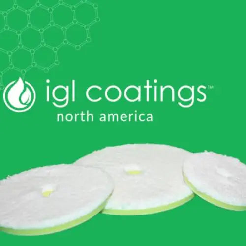 IGL Paint Correction 3" IGL Coatings Microfibre Pads Yellow***