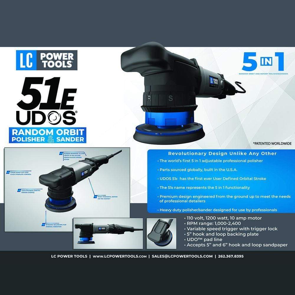 Lake Country Manufacturing Equipment Lake Country UDOS 51E Random Orbital Polisher