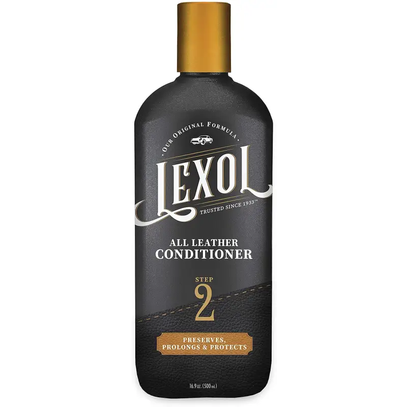 Lexol Lexol Leather Conditioner, Use on Car Leather, Furniture, Shoes, Bags, and Accessories, Trusted Leather Care Since 1933, 16.9 oz Bottle