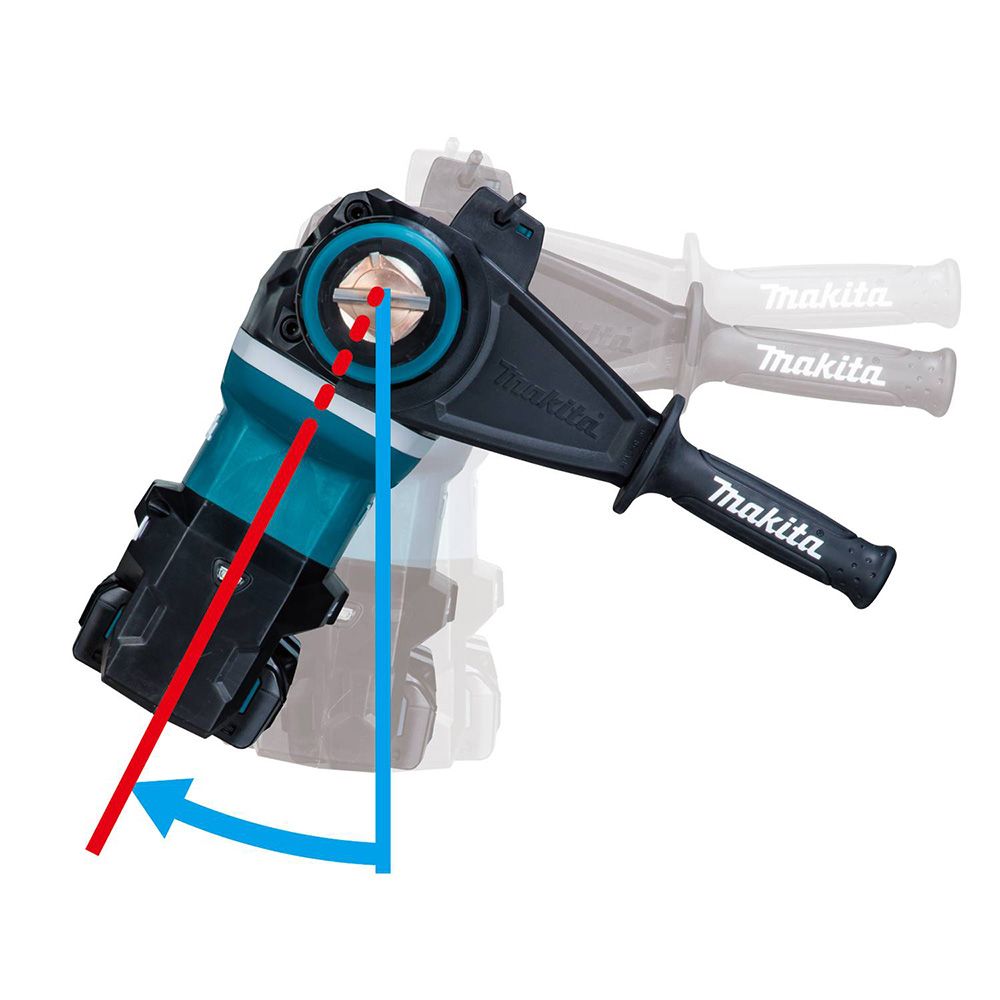 Makita 80V max (40Vx2) XGT Brushless Cordless 2" SDS-MAX Rotary Hammer Kit w/AWS, AFT & AVT (4.0 Ah x2)