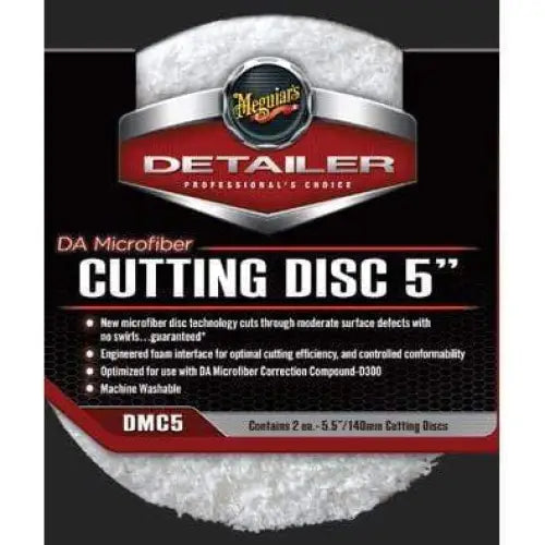 Meguiars Paint Correction 5" Meguiar's DA Microfibre Cutting Pad