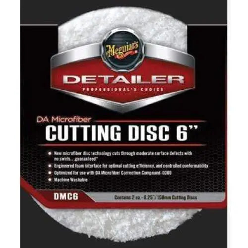 Meguiars Paint Correction 6" Meguiar's DA Microfibre Cutting Pad