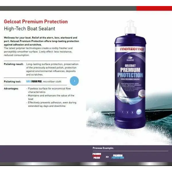 menzerna Paint Correction Gelcoat Polishing and Protection Kit ***