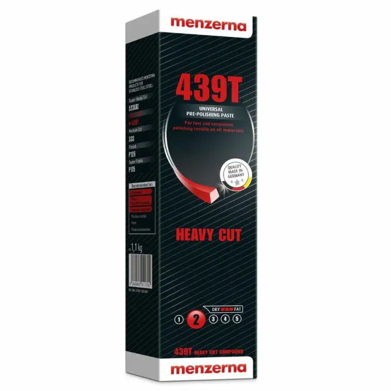 Menzerna Metal Polish Menzerna Heavy Cut 439T