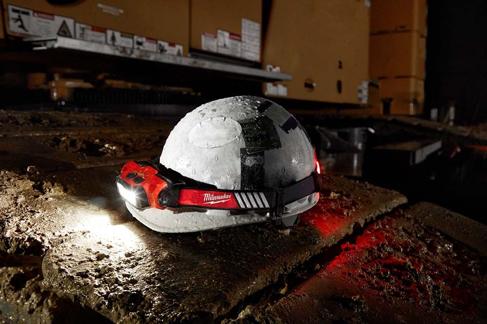 Milwaukee REDLITHIUM USB BEACON LED Hard Hat Light