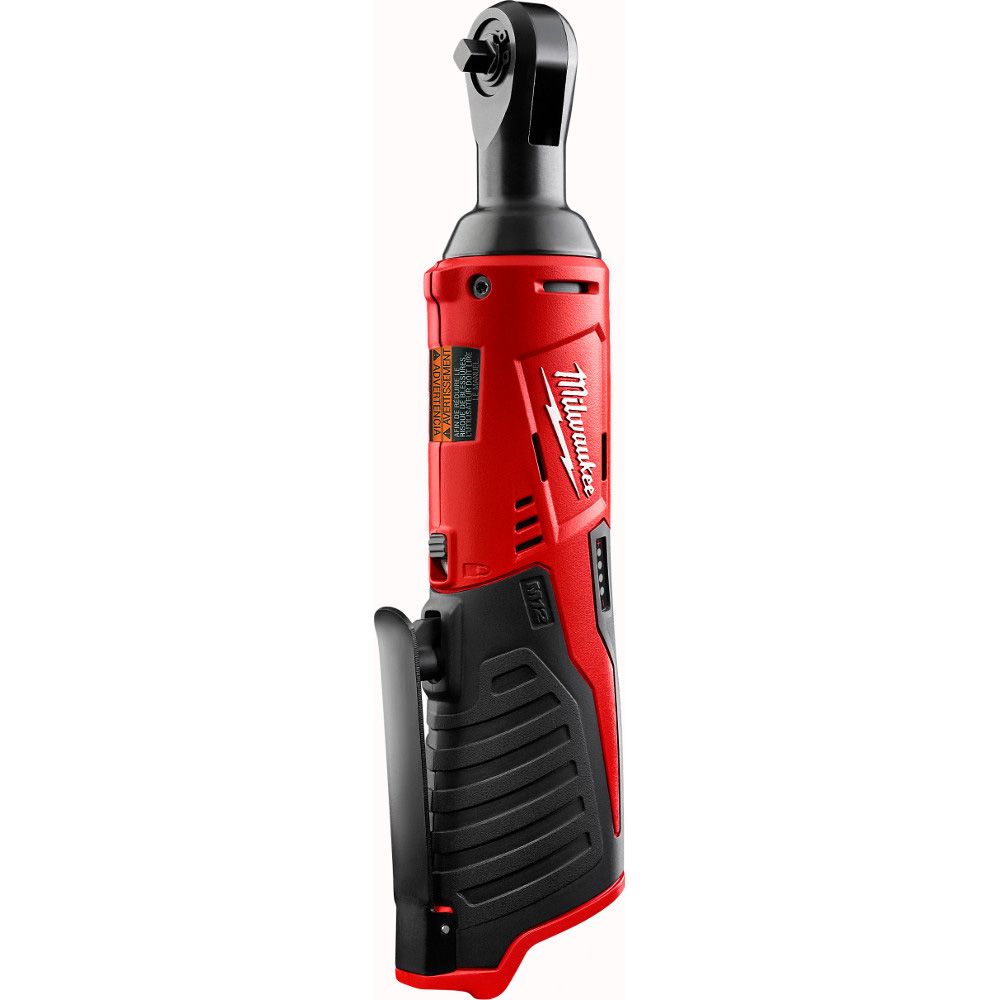 Milwaukee M12 12 Volt Lithium-Ion Cordless Cordless 1/4 in. Ratchet 2456-20 - Tool Only