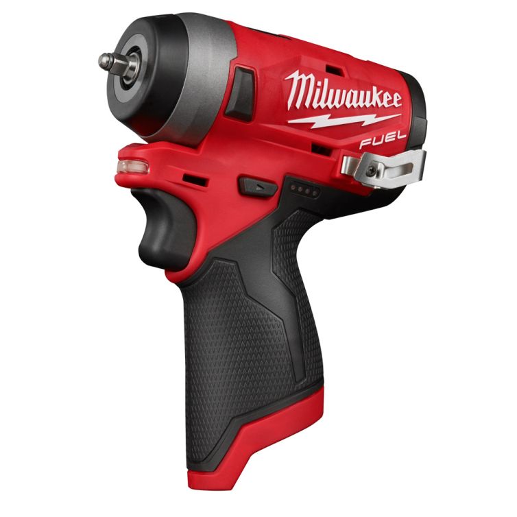 Milwaukee M12 FUEL 12 Volt Lithium-Ion Brushless Cordless Stubby 1/4 in. Impact Wrench - Tool Only