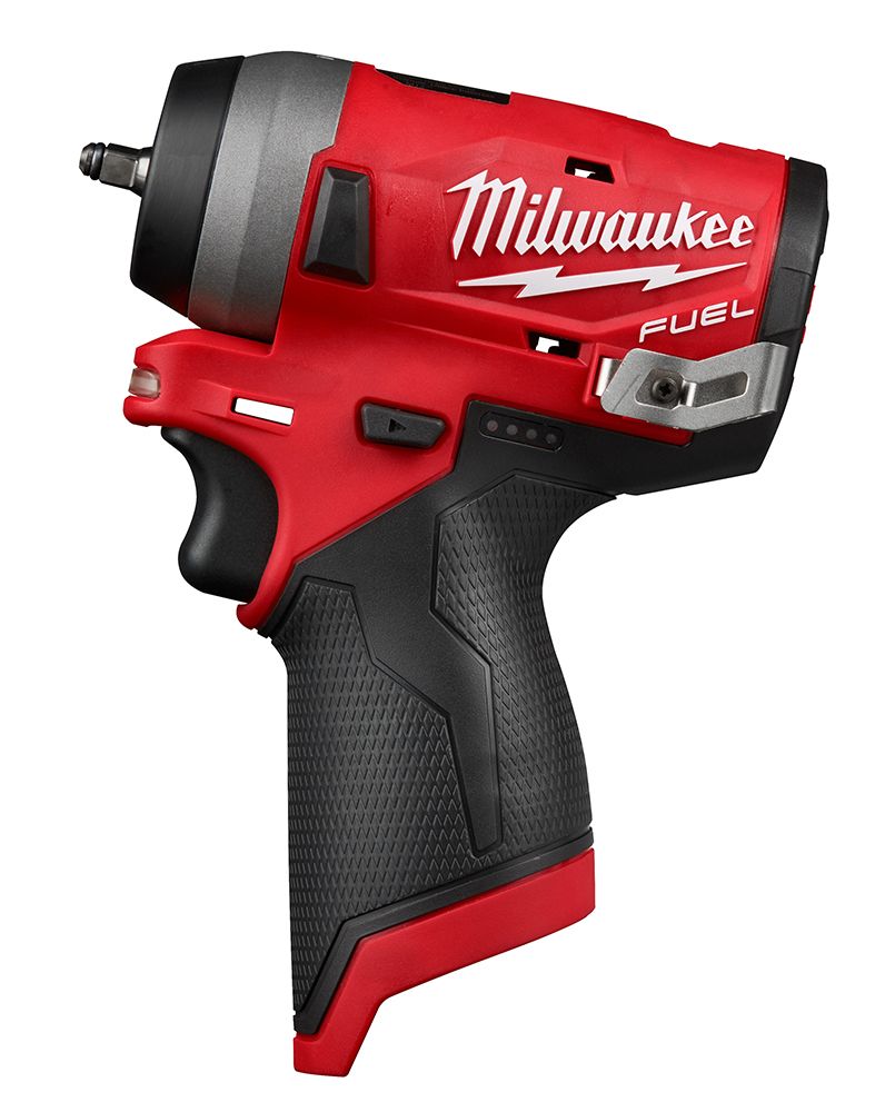 Milwaukee M12 FUEL 12 Volt Lithium-Ion Brushless Cordless Stubby 1/4 in. Impact Wrench - Tool Only