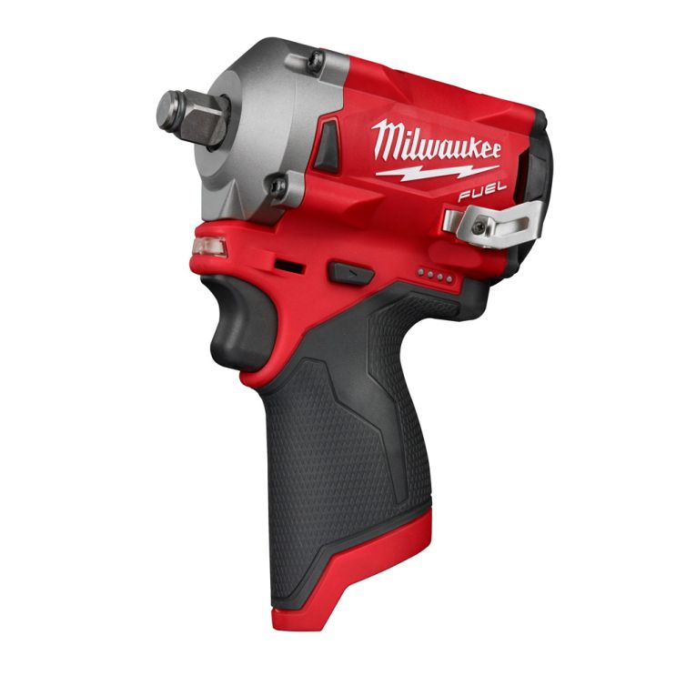 Milwaukee M12 FUEL 12 Volt Lithium-Ion Brushless Cordless Stubby 1/2 in. Impact Wrench - Tool Only