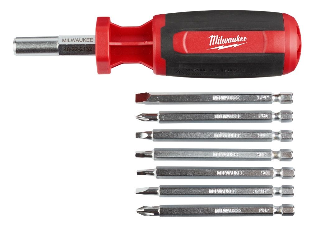 Milwaukee 9-in-1 Square Drive Multi-Bit Driver