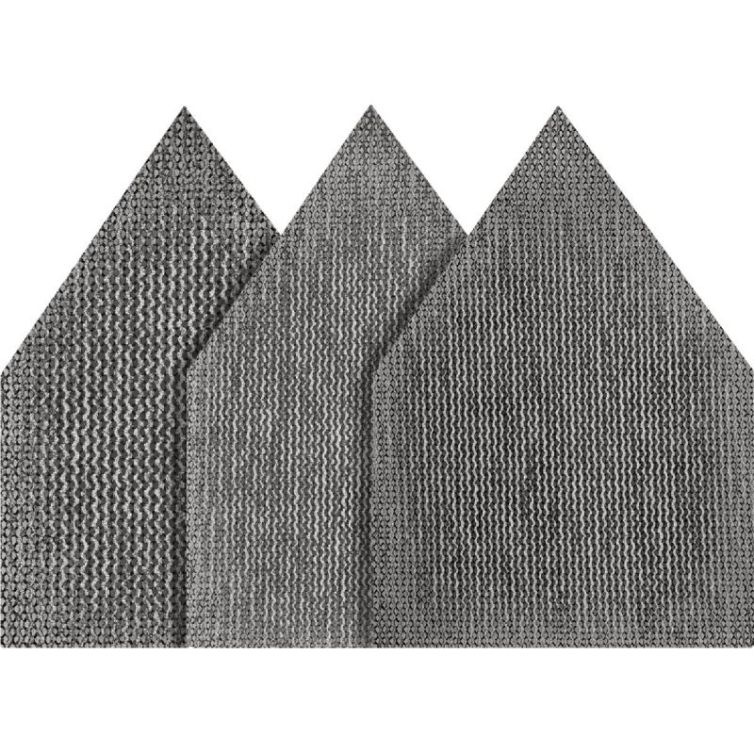 Milwaukee Assorted 80, 120 & 180 Grit Mesh Sanding Sheets for M12 FUEL Orbital Detail Sander -12pk
