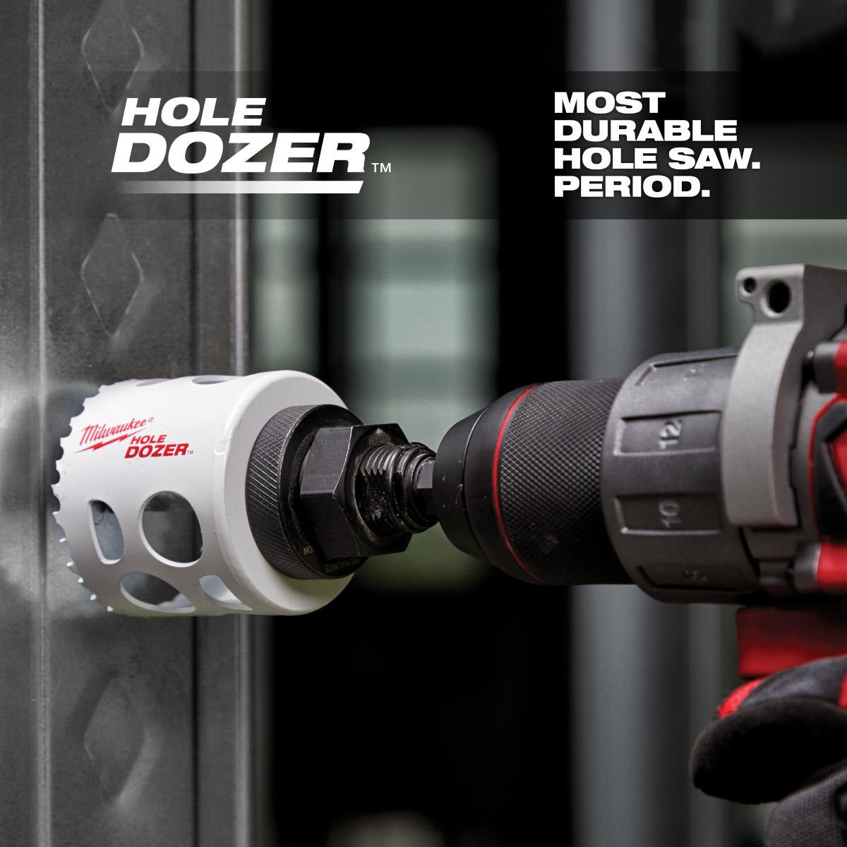 Milwaukee 4-1/2 in. HOLE DOZER Bi-Metal Hole Saw