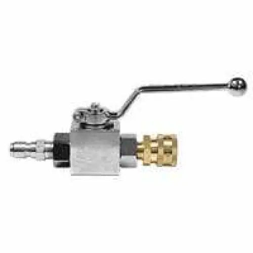 MTM Accessory MTM Hydro 1/4" Plated Steel Ball Valve with QC's installed***