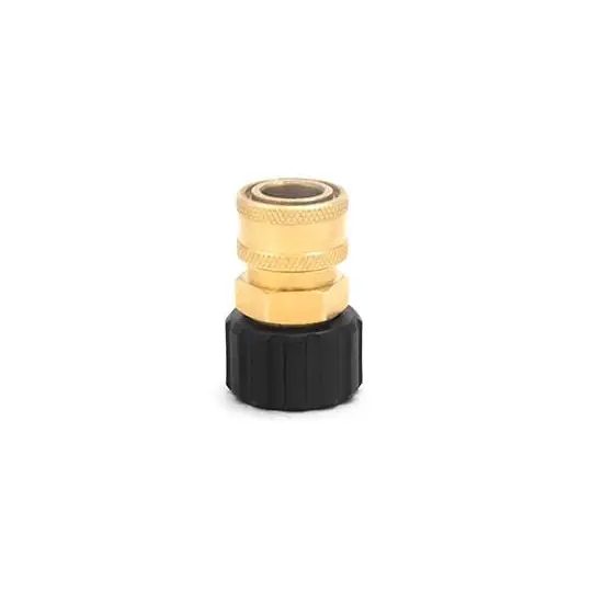 MTM Equipment MTM hydro 3/8" QC Brass Couple x M22F 15mm Twist Coupler***