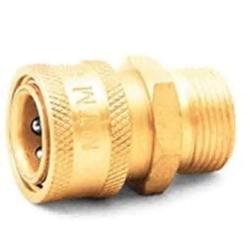 MTM Hydro MTM HYDRO TWIST SEAL PLUG X 3/8" BRASS QC COUPLER 24.0447 (14MM)